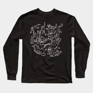 Cat Club Member Long Sleeve T-Shirt